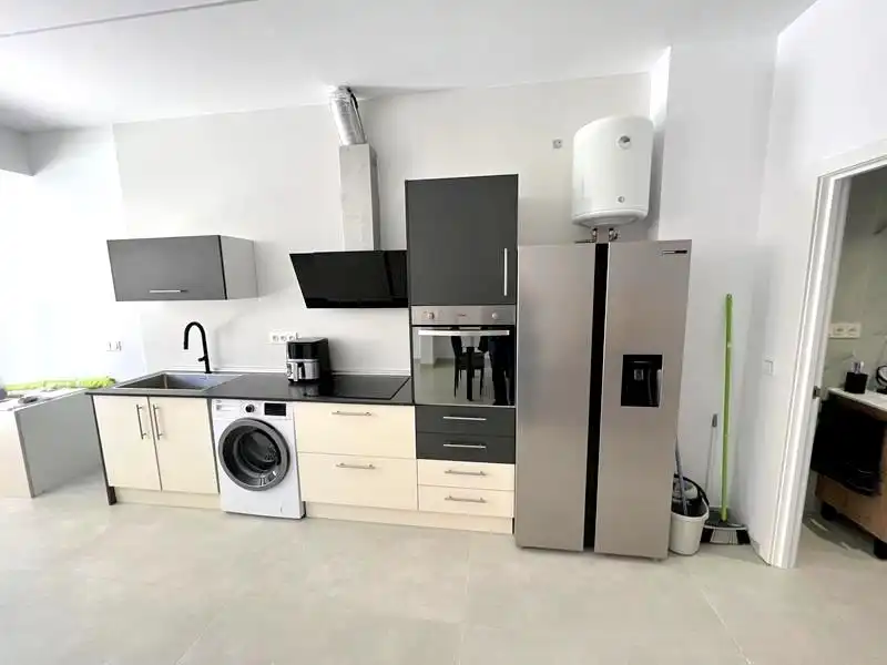 Kitchen of Flat for rent in Málaga  with Air Conditioner, Heating and Furnished