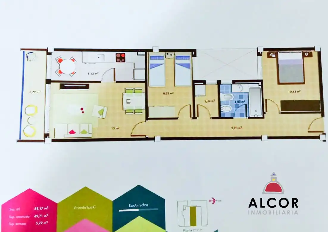 Appartement avec ascenseur à vendre à San Blas, imagen 9