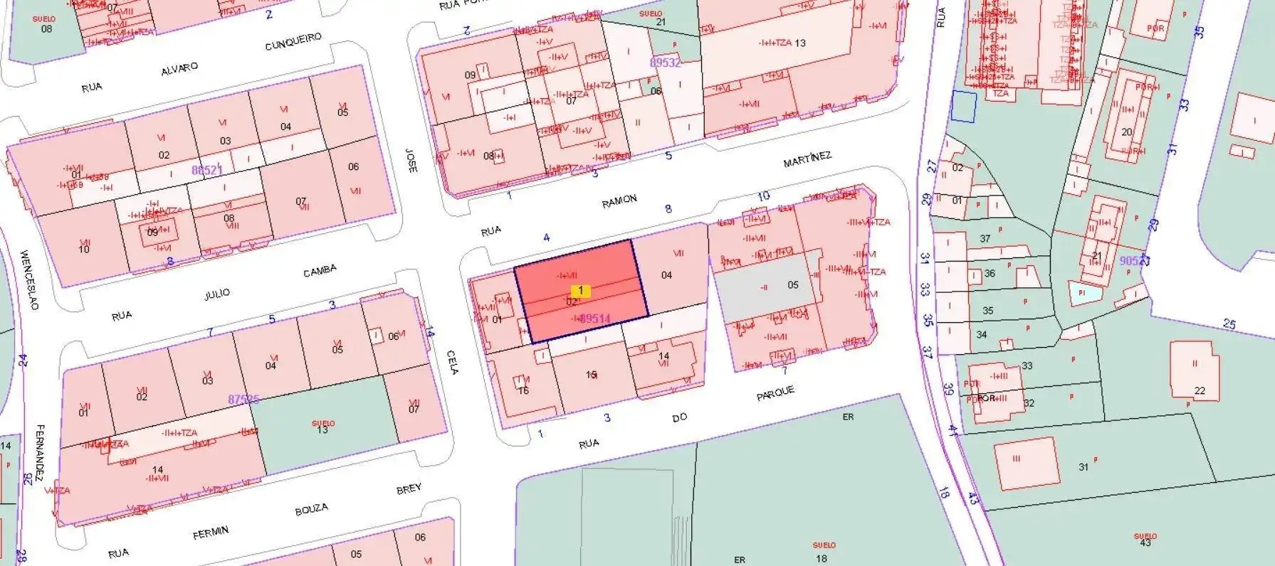 Piso en venta en Vilagarcía de Arousa con Trastero y Balcón
