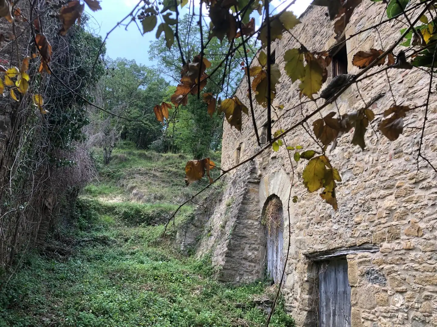 Vista exterior de Finca rústica en venta en Olot con Aire acondicionado, Calefacción y Jardín privado