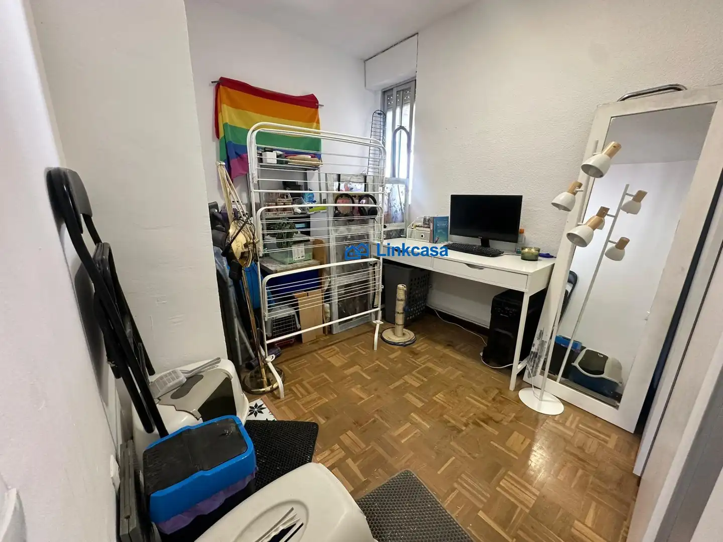 Bedroom of Flat for sale in Madrid  with Air Conditioner, Heating and Parquet flooring