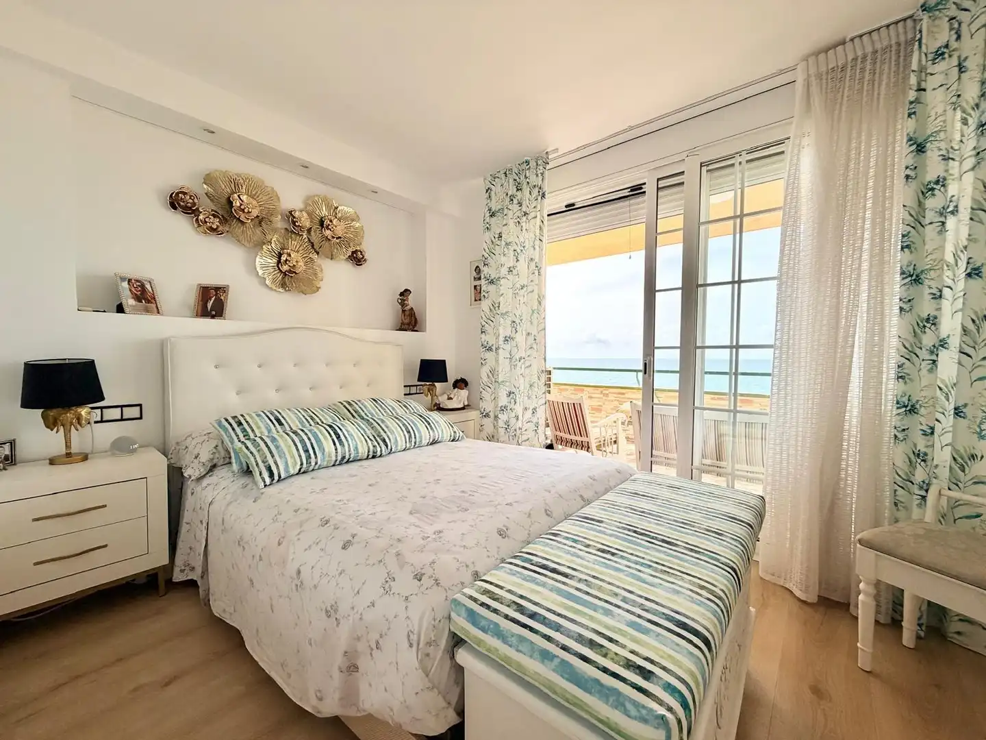 Schlafzimmer von Wohnung zum Verkauf in Cunit mit Klimaanlage, Heizung und Terrasse