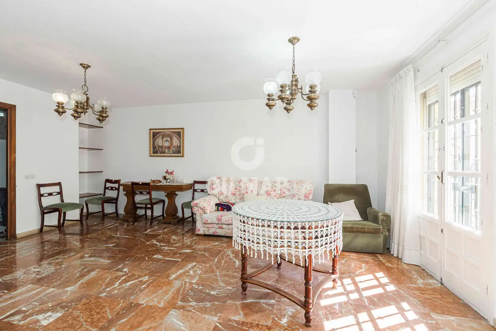 Living room of Flat for sale in Sevilla  with Heating