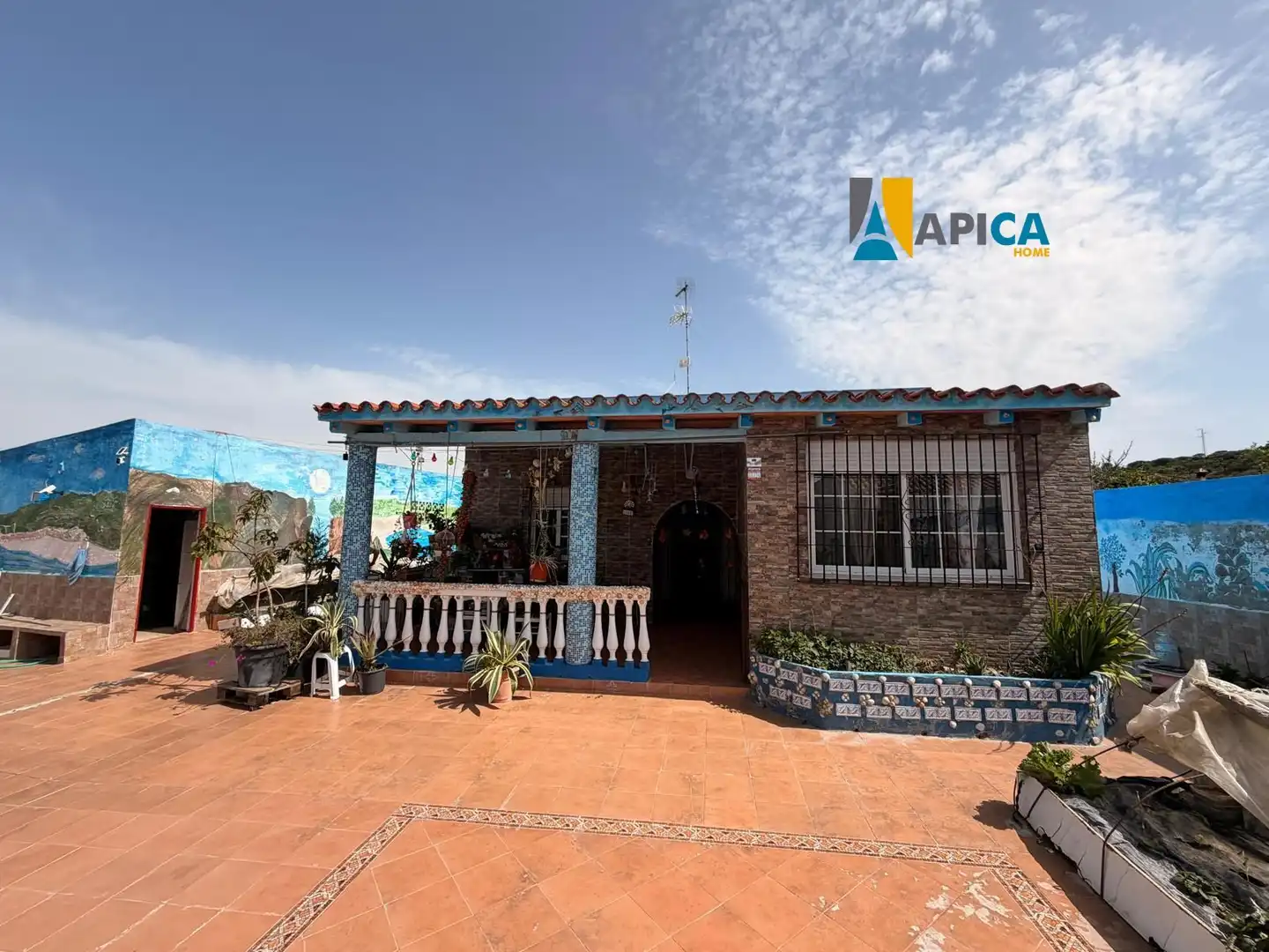 Exterior view of Houses for sale in Barbate  with Air Conditioner, Terrace and Storage room