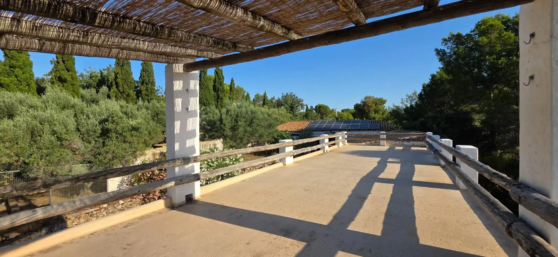 Terraza de Finca rústica en venta en El Perelló con Calefacción, Jardín privado y Terraza