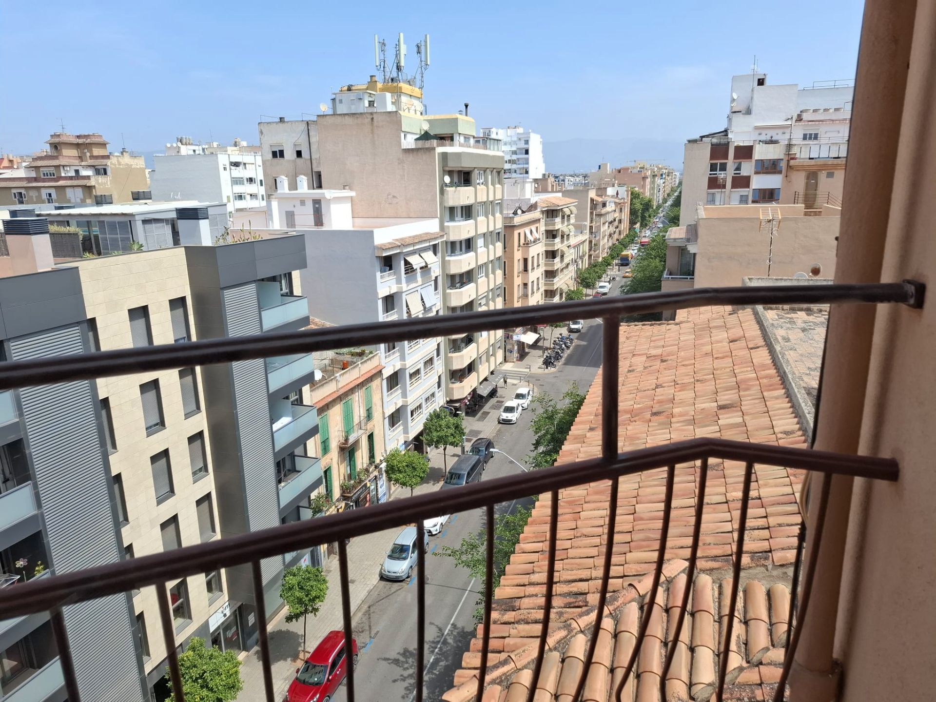 Vista exterior de Pis de lloguer en  Palma de Mallorca amb Aire condicionat, Moblat i Forn
