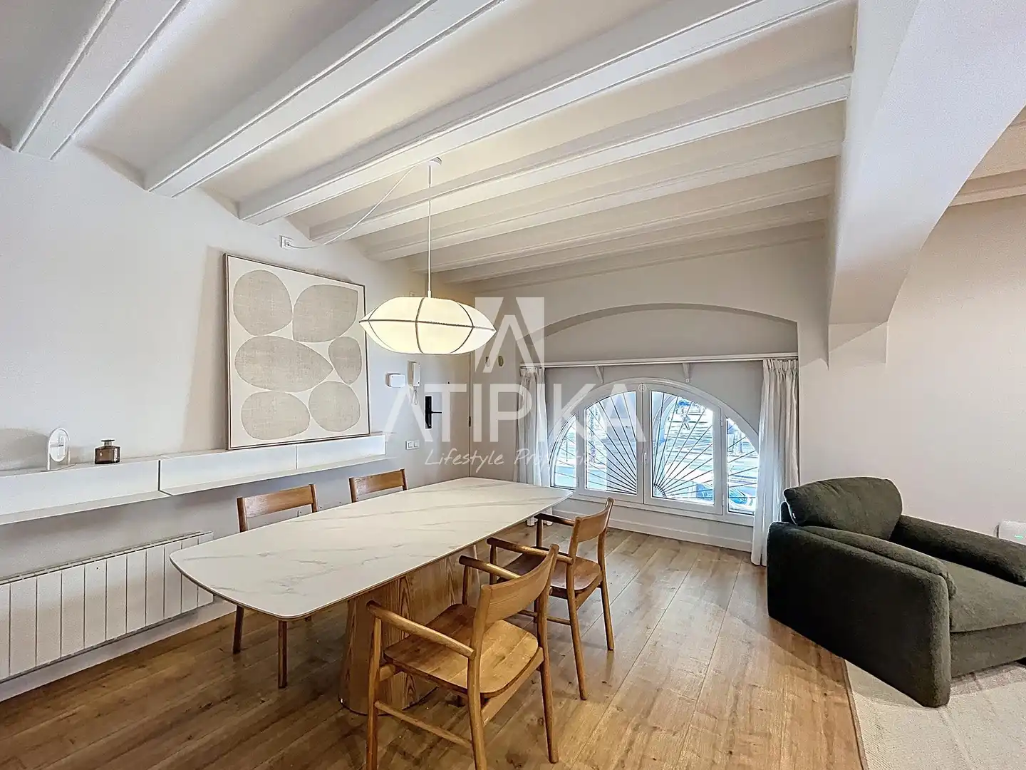 Vista exterior de Piso en venta en Barcelona con Aire acondicionado, Calefacción y Parquet