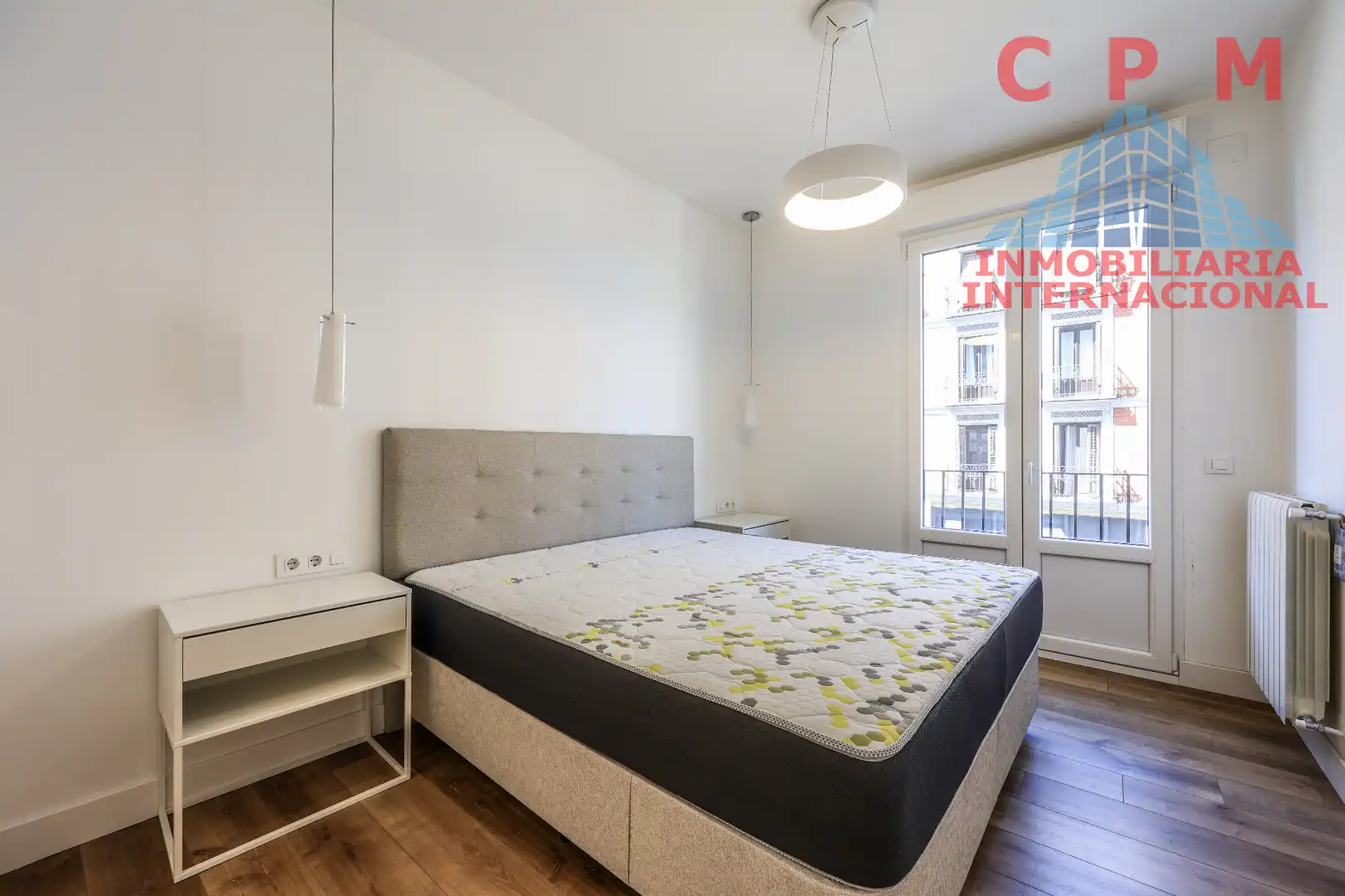 Bedroom of Flat for rent in Madrid  with Air Conditioner, Heating and Parquet flooring