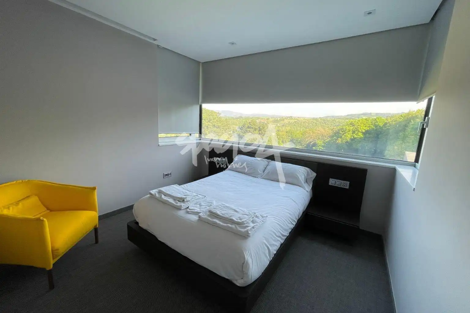 Habitación de Casa o chalet en venta en Sarria con Aire acondicionado, Jardín privado y Terraza