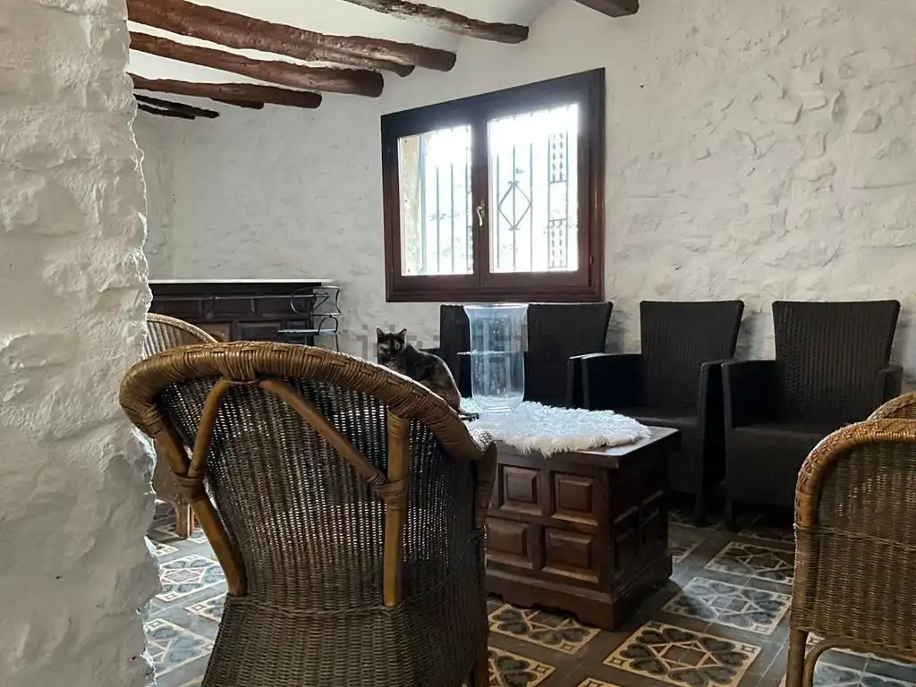 Sala d'estar de Casa o xalet en venda en La Vall de Gallinera amb Calefacció