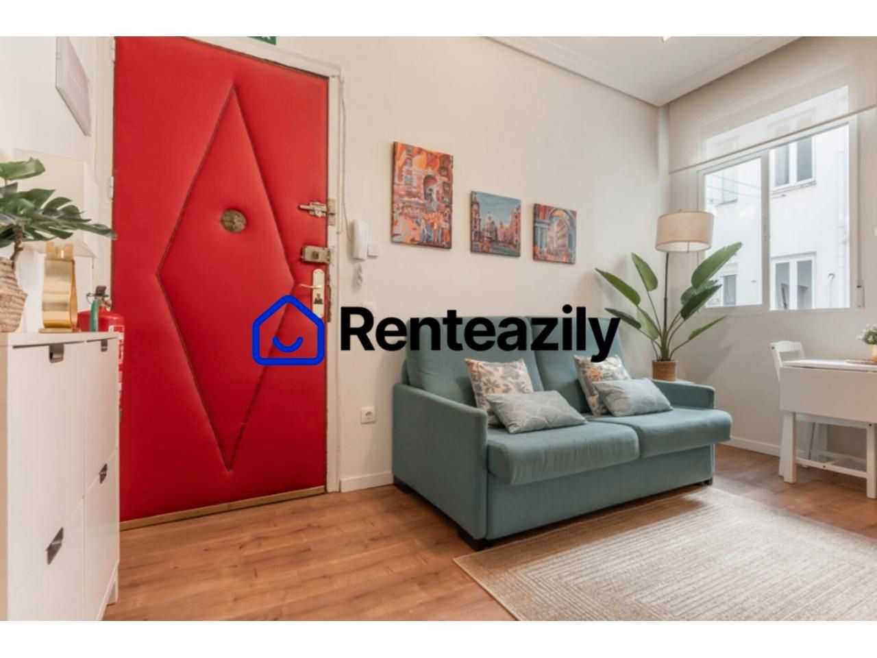 Dormitori de Apartament de lloguer en  Madrid Capital amb Aire condicionat, Calefacció i Parquet