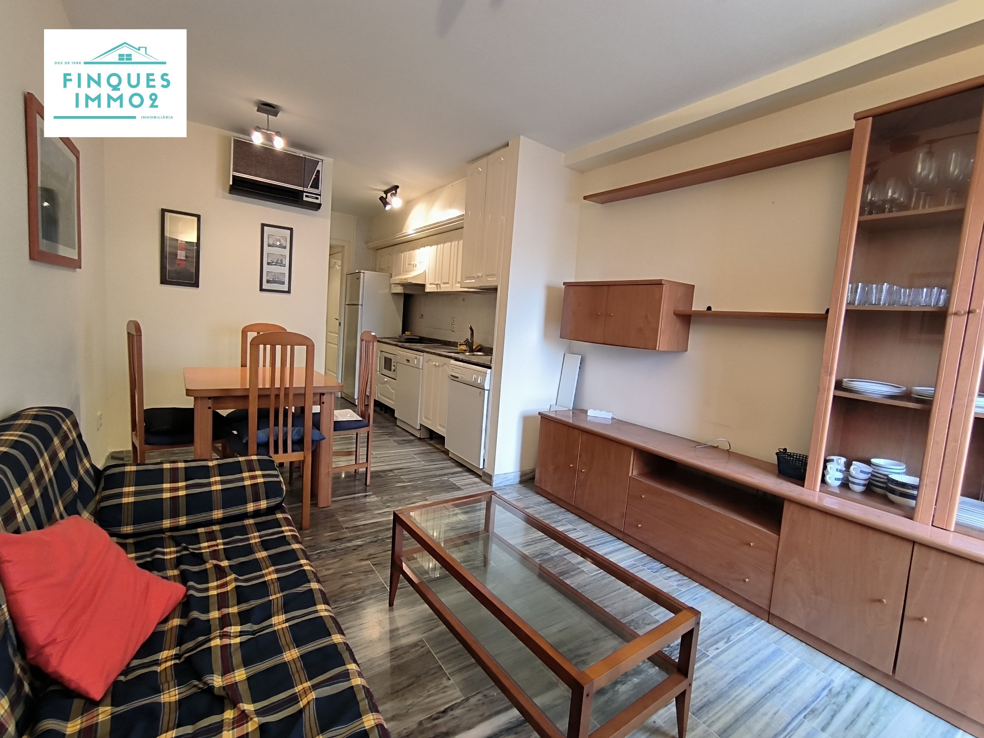 Living room of Apartment to rent in Sant Carles de la Ràpita  with Air Conditioner, Terrace and Furnished