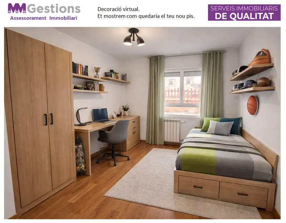 Dormitori de Pis en venda en Vilafranca del Penedès amb Aire condicionat, Calefacció i Parquet