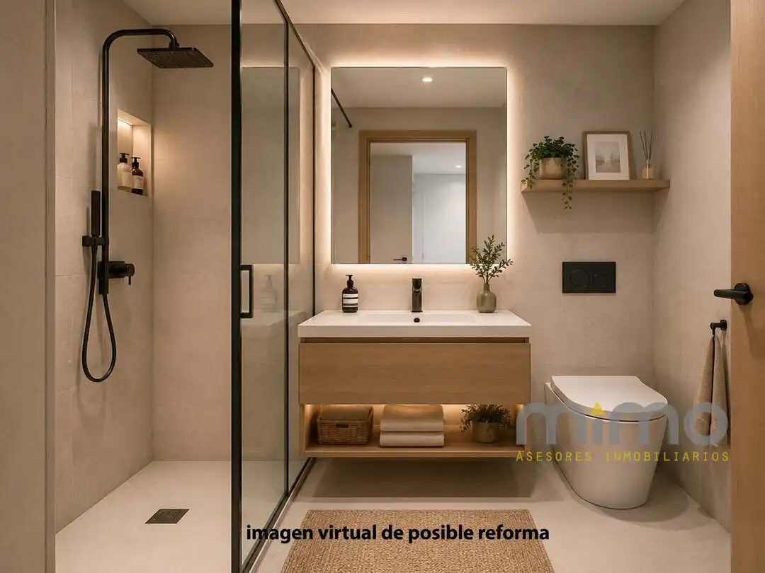 Baño de Apartamento en venta en Errenteria con Trastero