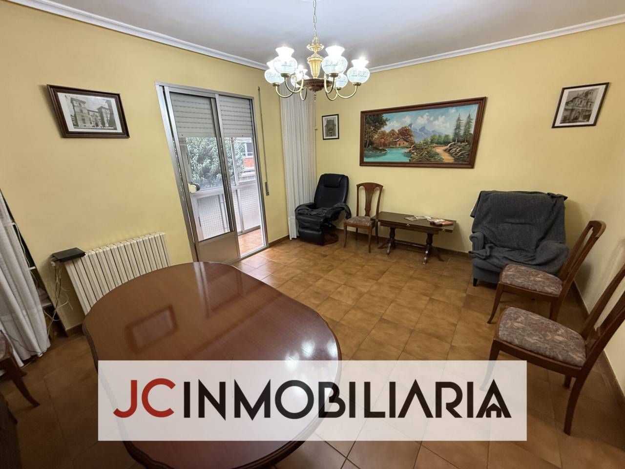 Sala de estar de Piso en venta en Valladolid Capital con Calefacción, Terraza y Amueblado