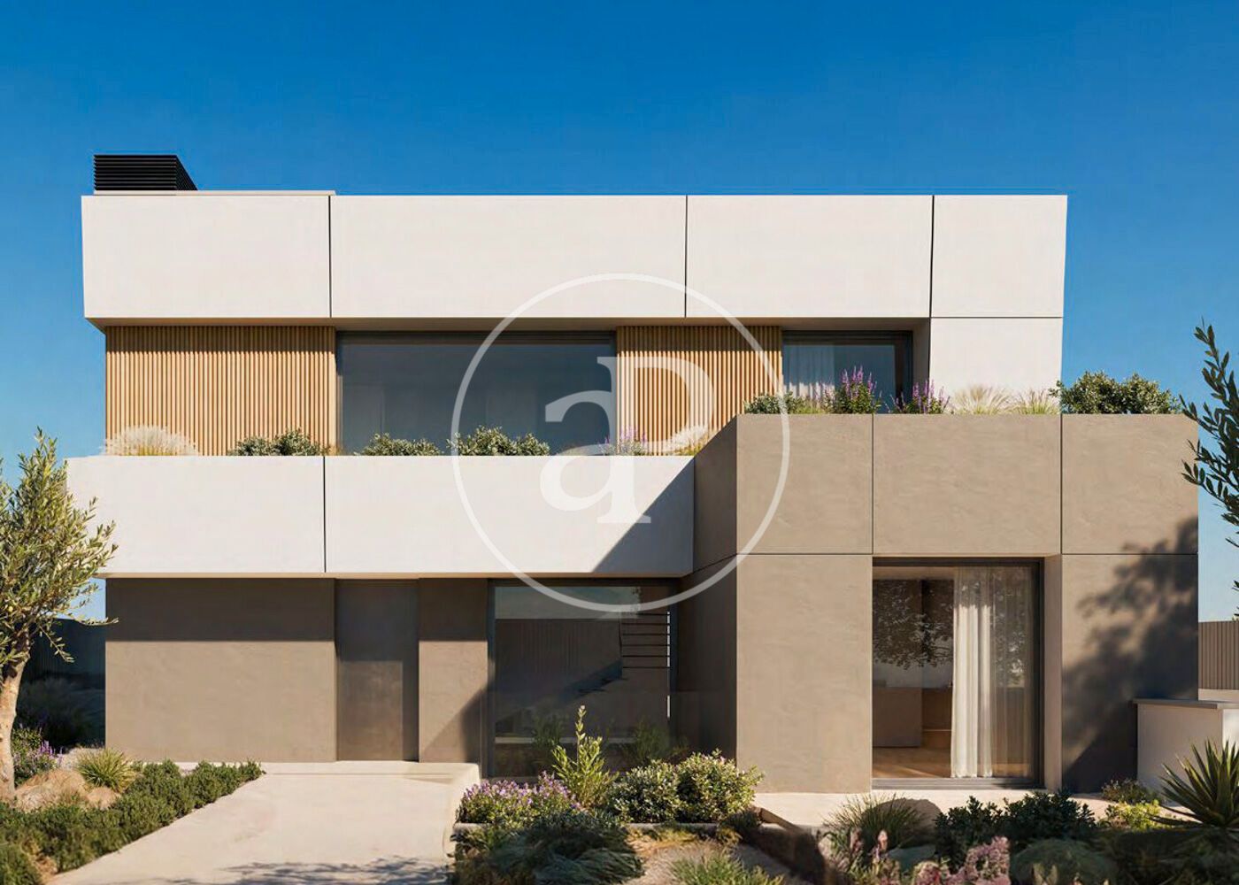 Vista exterior de Casa o chalet en venta en Sitges con Aire acondicionado, Calefacción y Jardín privado