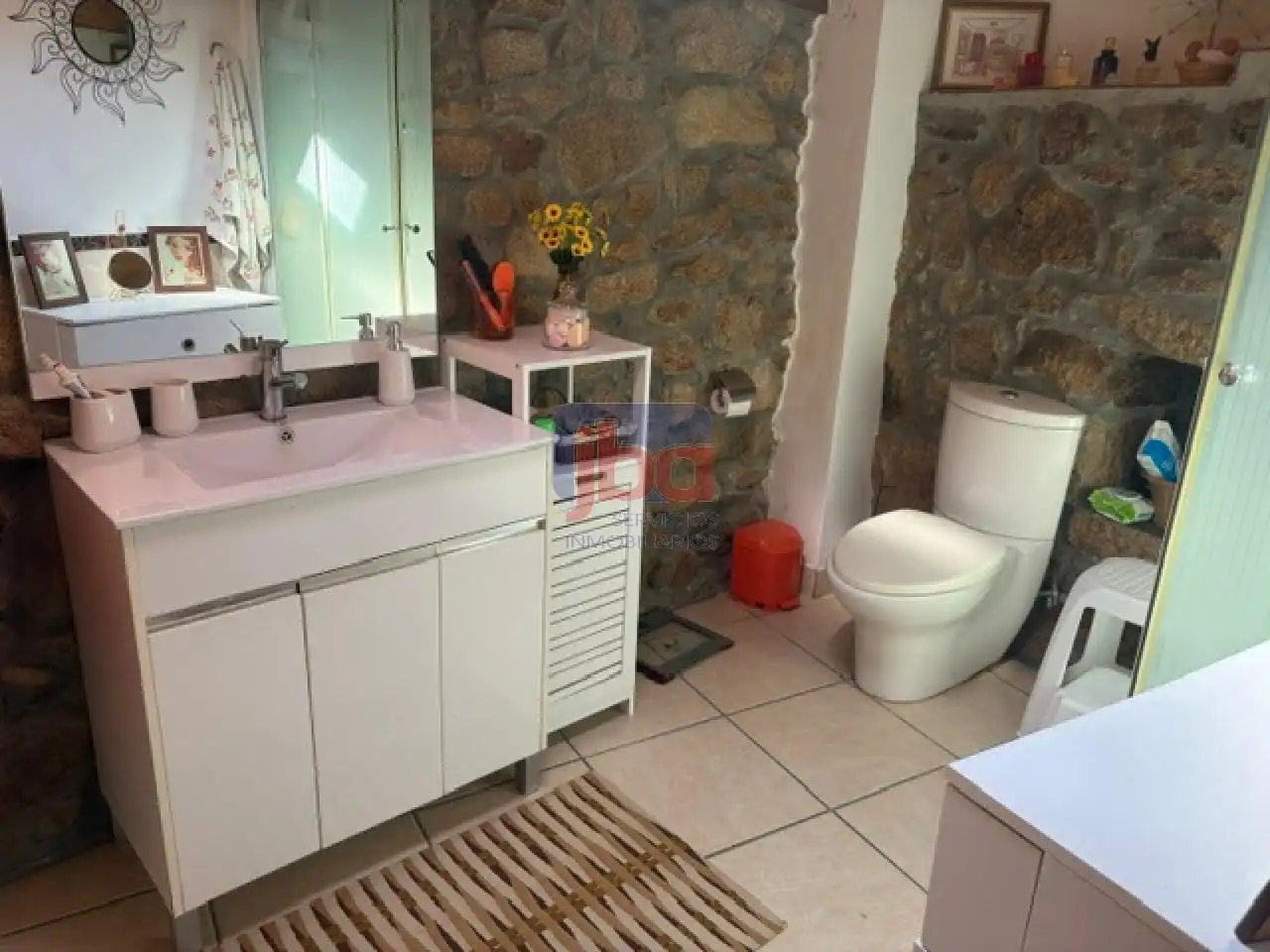Bathroom of Houses for sale in Taboadela  with Heating, Terrace and Storage room