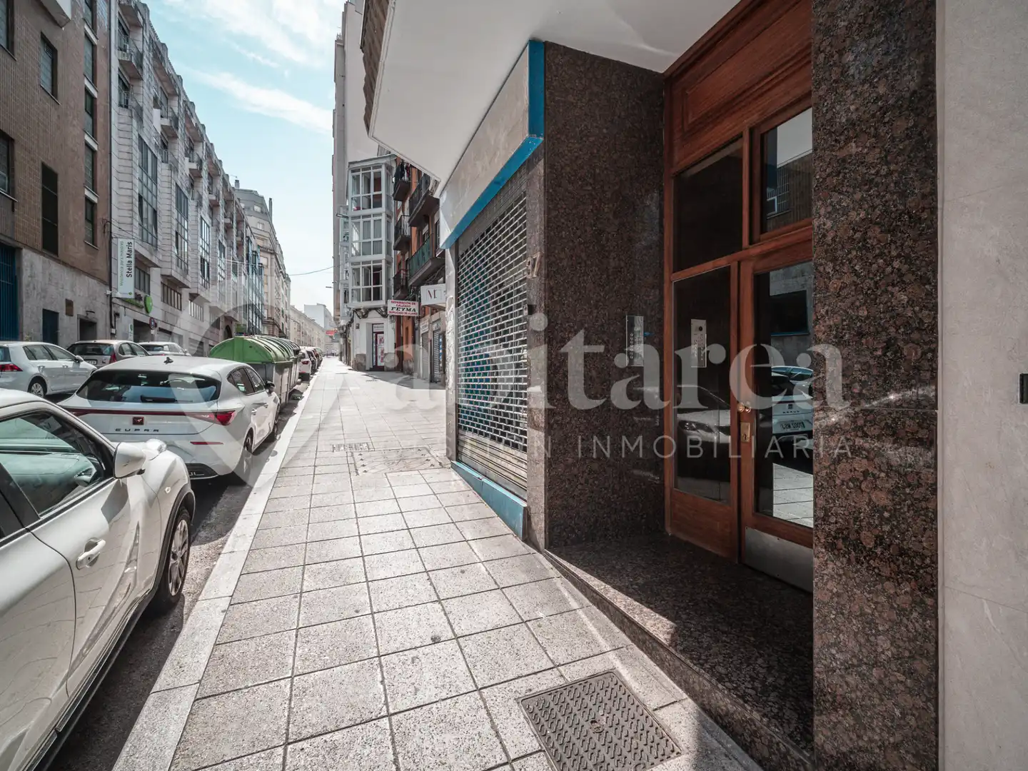 Vista exterior de Estudio de alquiler en Santander con Calefacción, Amueblado y Horno