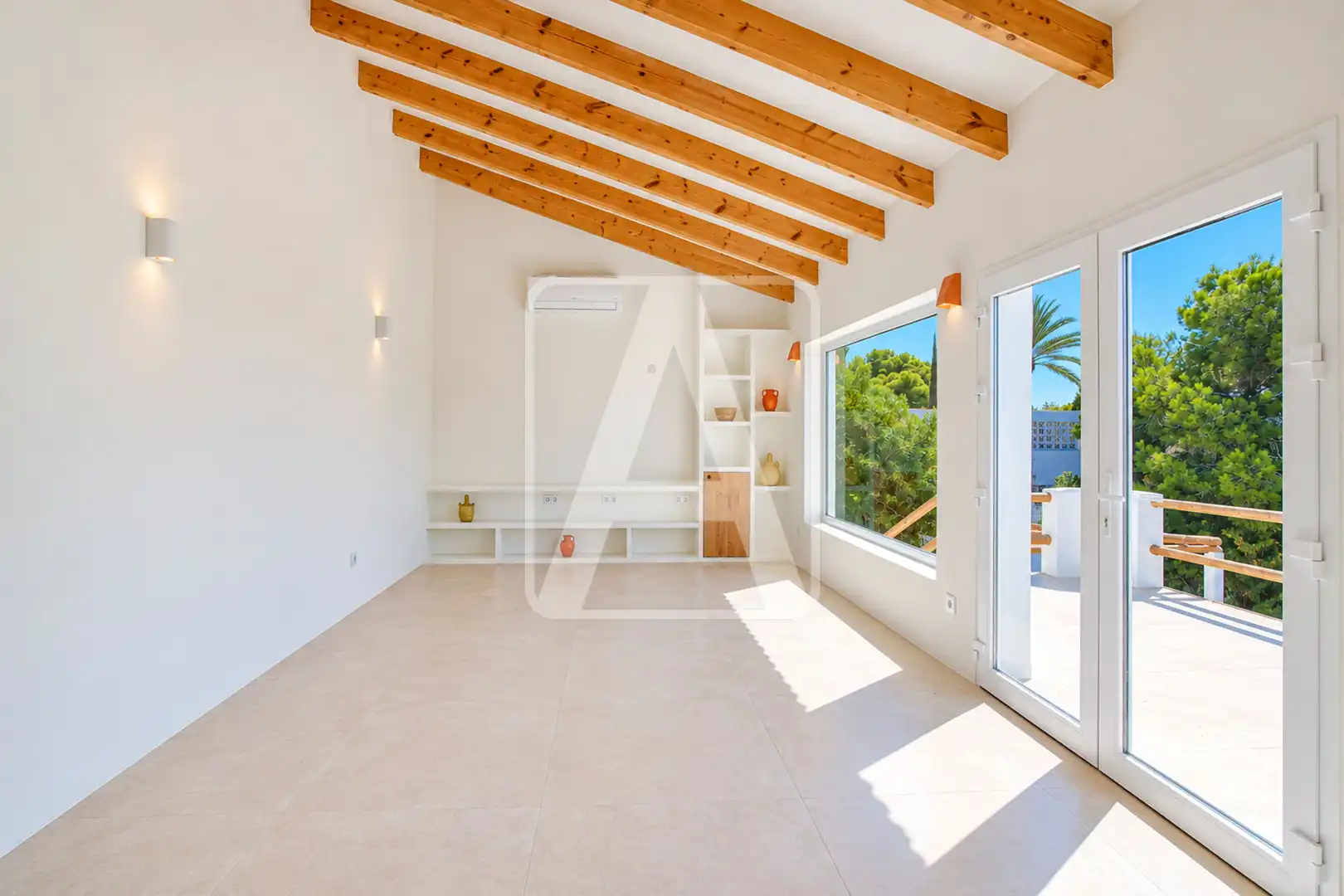 Sala d'estar de Casa o xalet en venda en Cala Advocat - Baladrar  