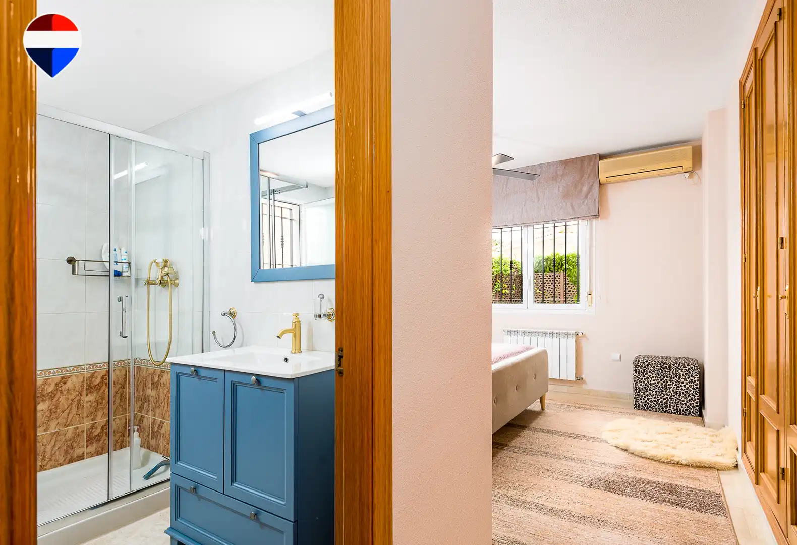 Baño de Casa o chalet en venta en Mutxamel con Aire acondicionado, Terraza y Piscina