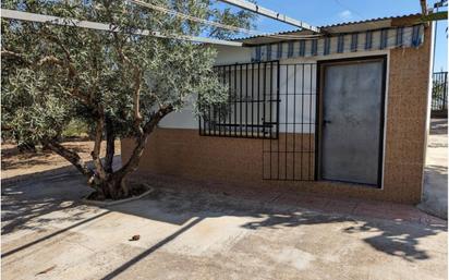 Exterior view of Country house for sale in Elda  with Private garden
