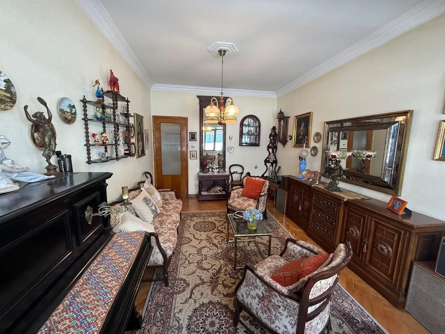 Wohnzimmer von Wohnung zum Verkauf in Lugo mit Heizung