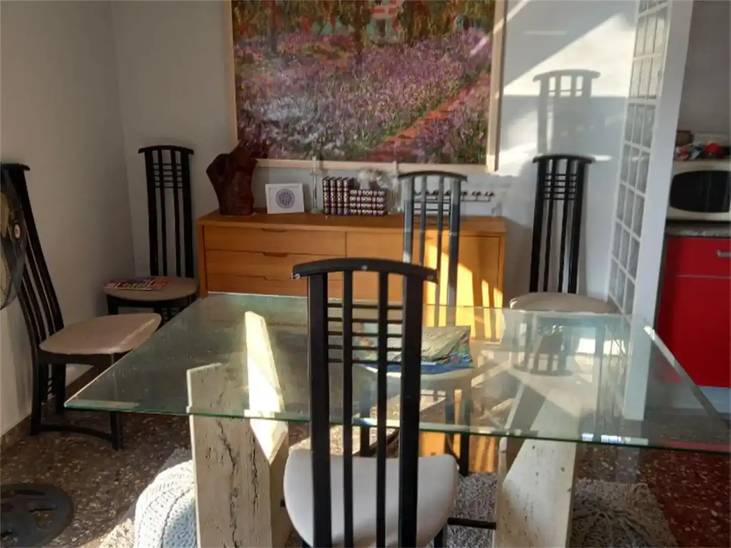 Esszimmer von Dachboden zur Miete in Peñíscola / Peníscola mit Klimaanlage und Möbliert