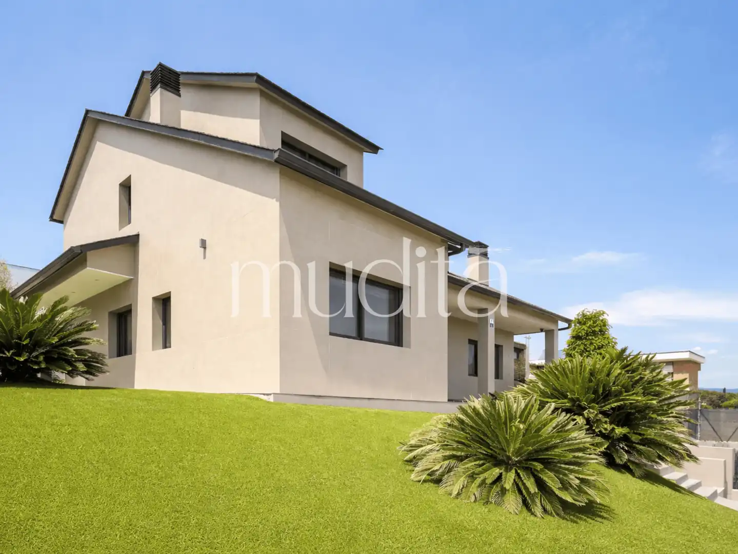 Garten von Haus oder Chalet zum Verkauf in Palau-solità i Plegamans mit Heizung, Privatgarten und Terrasse