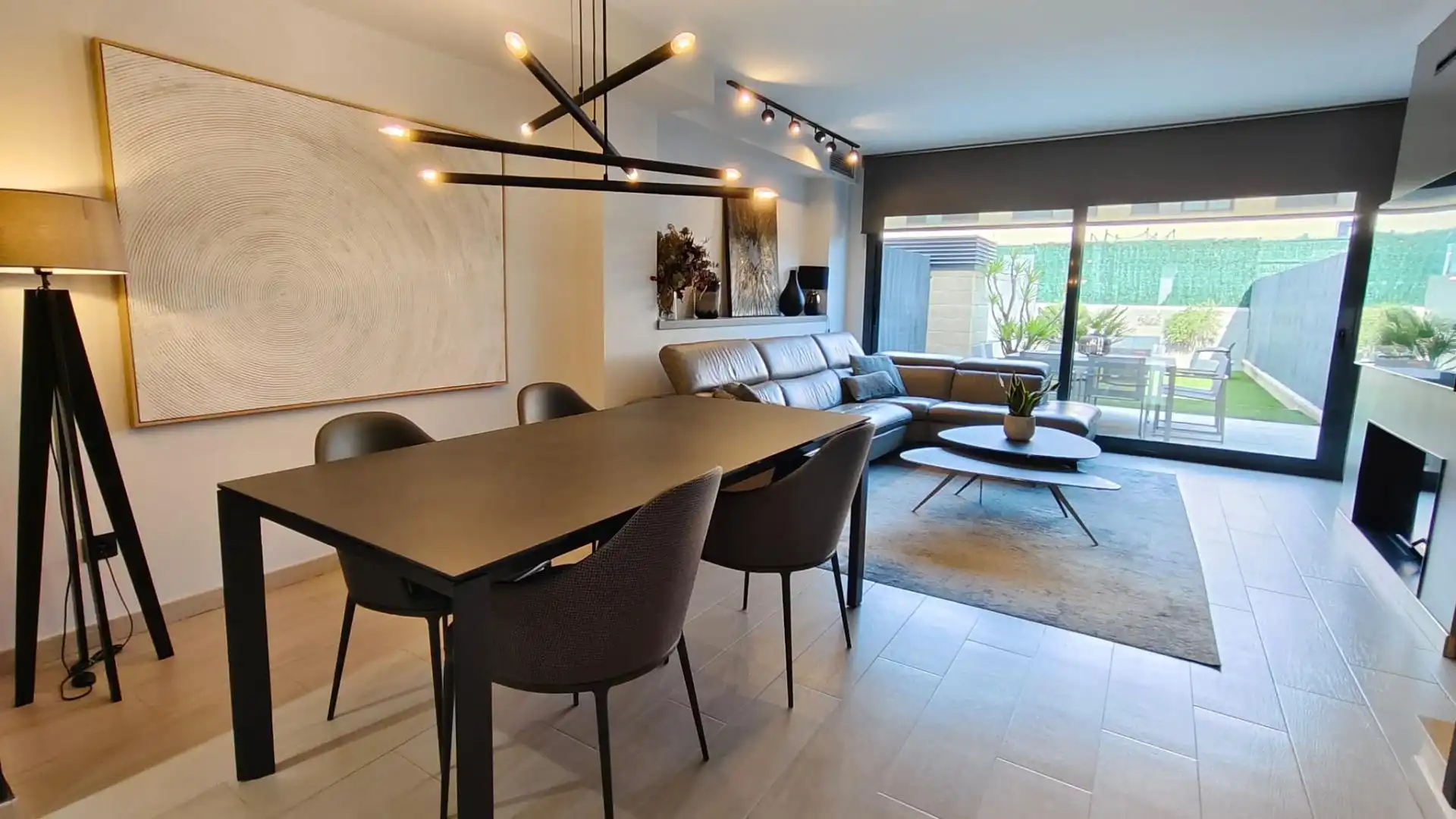 Comedor de Casa adosada en venta en Quart con Calefacción, Jardín privado y Terraza