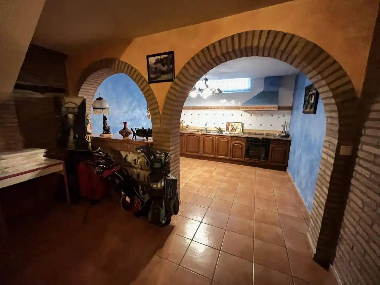 Cocina de Casa adosada en venta en Zaragoza con Aire acondicionado, Calefacción y Jardín privado