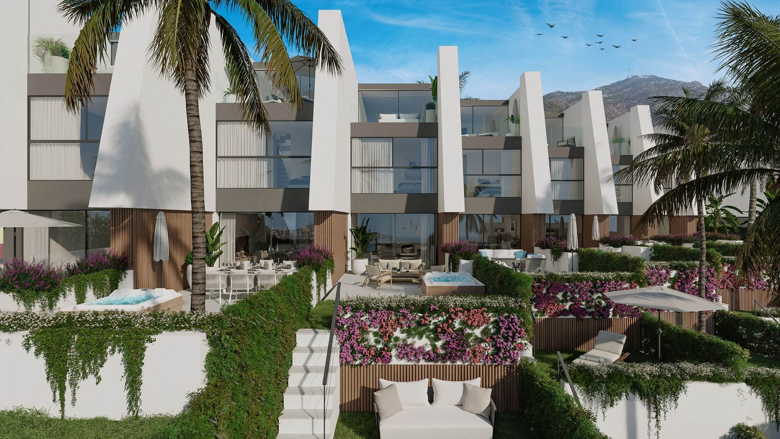 Vista exterior de Casa o xalet en venda en Fuengirola amb Terrassa