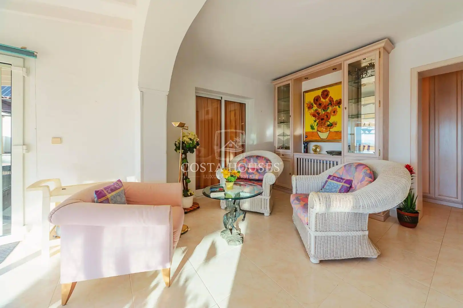Living room of Houses for sale in Dénia  with Air Conditioner, Heating and Private garden
