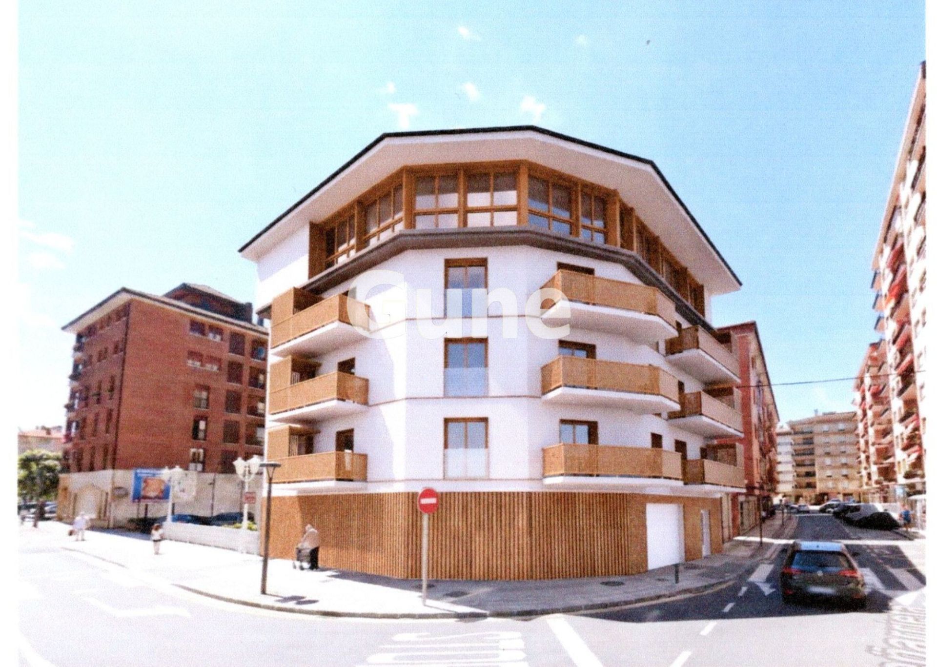 Exterior view of Flat for sale in Urretxu  with Heating