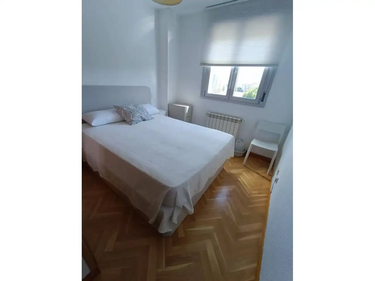 Bedroom of Flat for rent in Fuenlabrada  with Air Conditioner, Heating and Parquet flooring