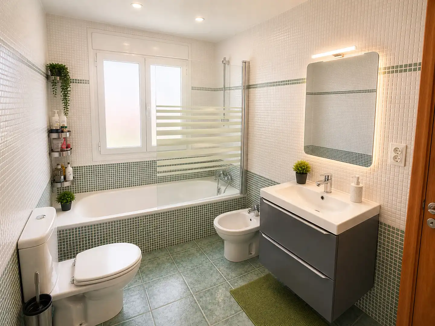 Baño de Casa o chalet en venta en Serranillos del Valle con Aire acondicionado, Calefacción y Jardín privado