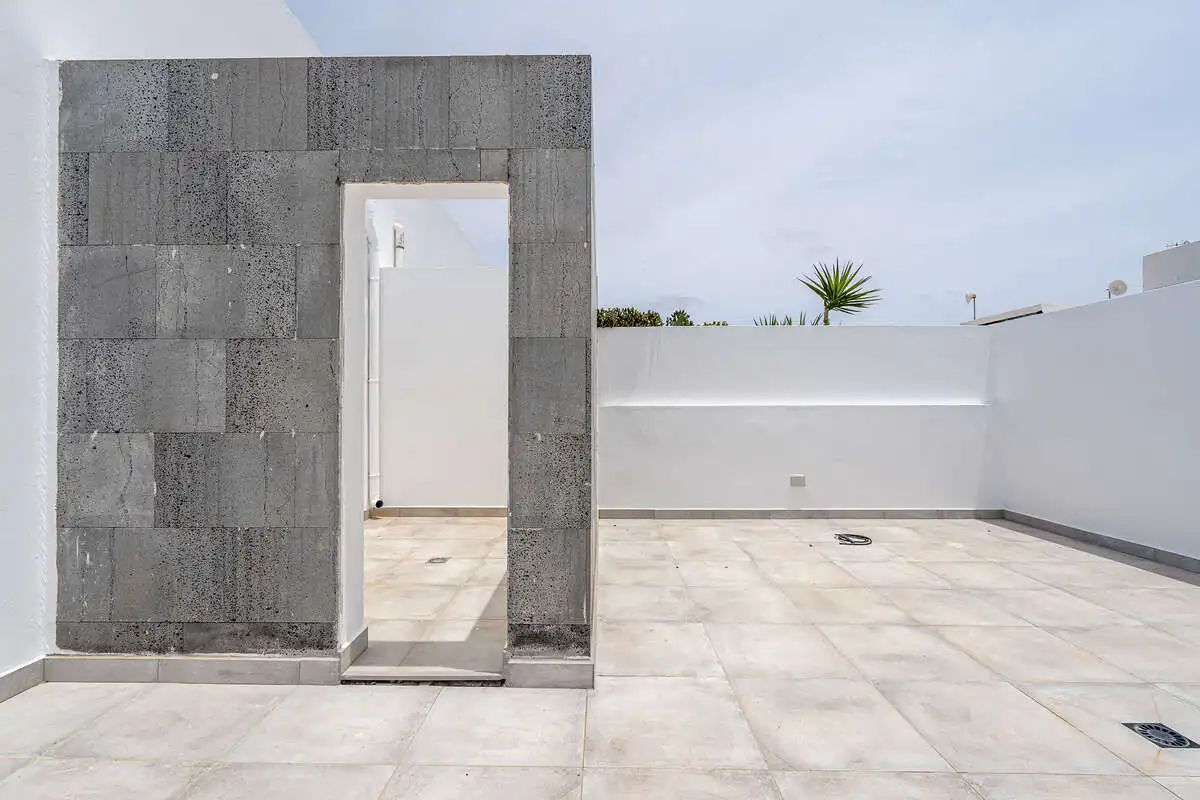 Terraza de Casa o chalet en venta en Yaiza con Jardín privado, Terraza y Piscina