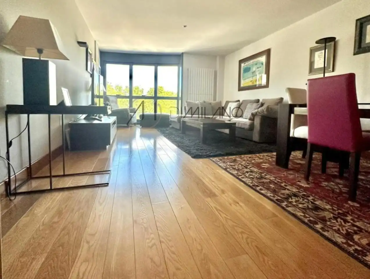 Living room of Flat for sale in Vigo   with Heating, Parquet flooring and Storage room