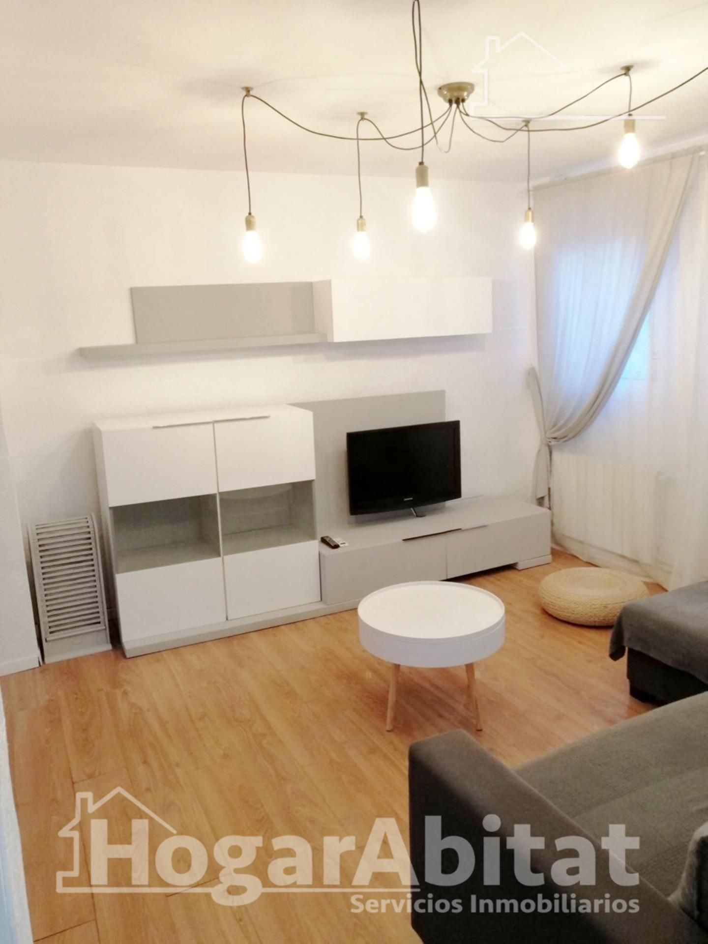 Sala de estar de Piso en venta en Paterna con Parquet