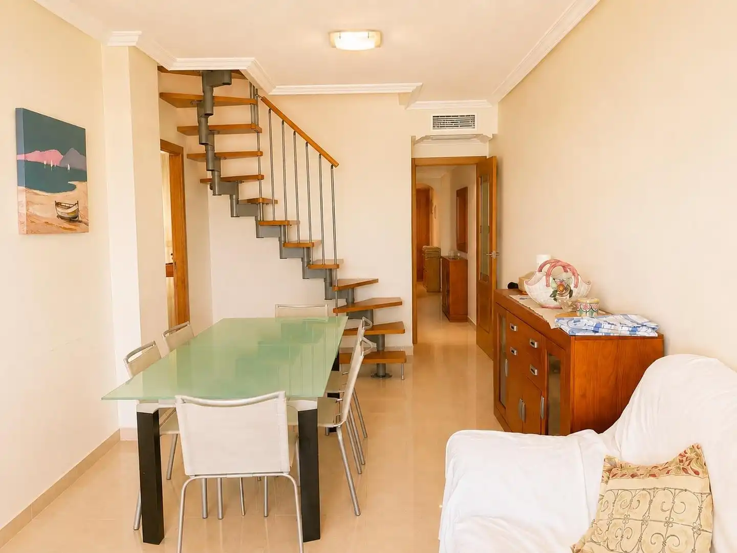 Comedor de Dúplex en venta en Guardamar del Segura con Aire acondicionado, Calefacción y Terraza