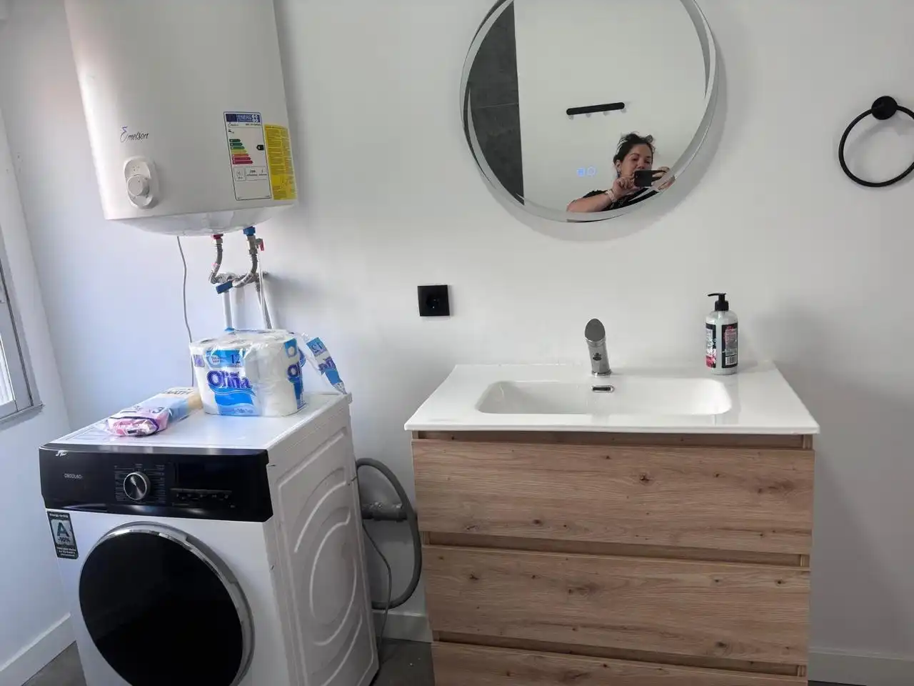 Bathroom of Flat for rent in A Coruña Capital   with Terrace and Furnished