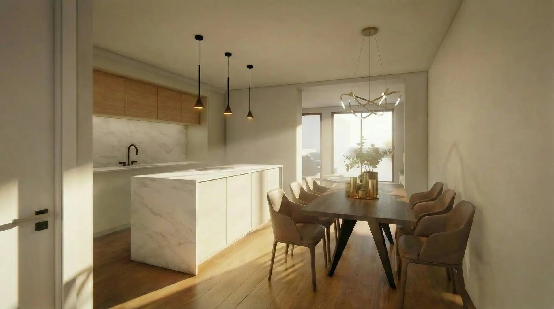 Cocina de Dúplex en venta en Sabadell