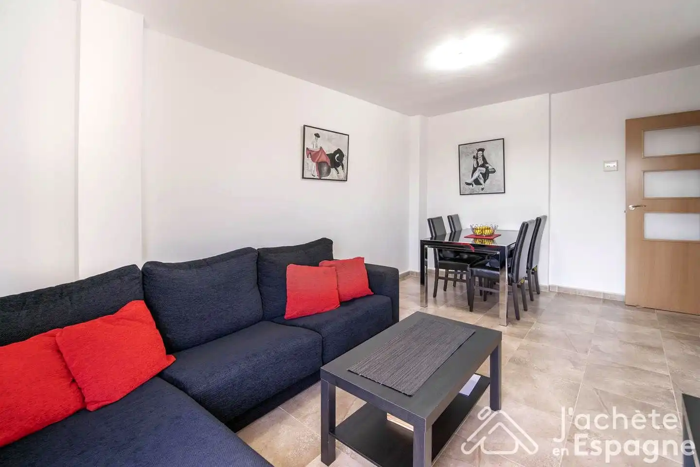 Sala de estar de Dúplex en venta en San Jorge / Sant Jordi con Aire acondicionado, Terraza y Trastero