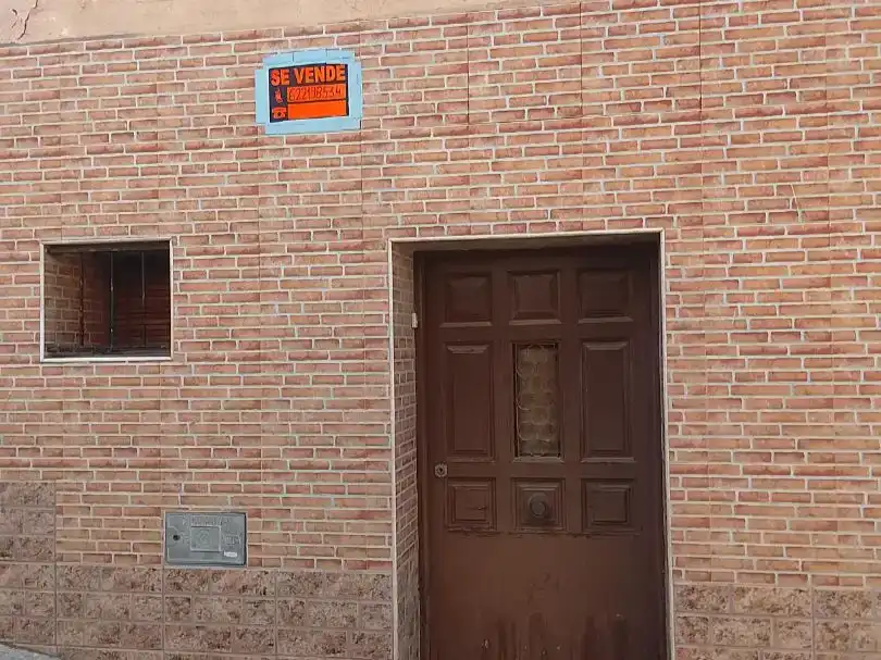 Vista exterior de Casa adosada en venda en Gallur