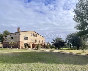 Exterior view of Country house for sale in Sant Joan de Vilatorrada  with Air Conditioner, Heating and Private garden