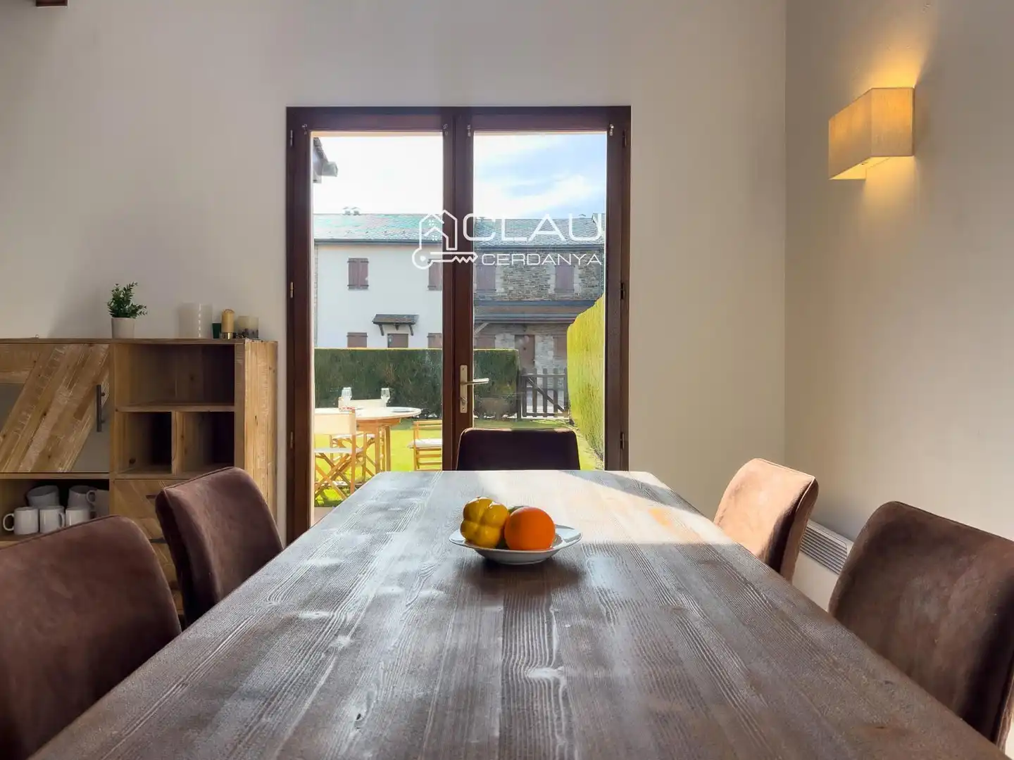 Dining room of Detached homes for rent in Osséja  with Heating, Private garden and Parquet flooring