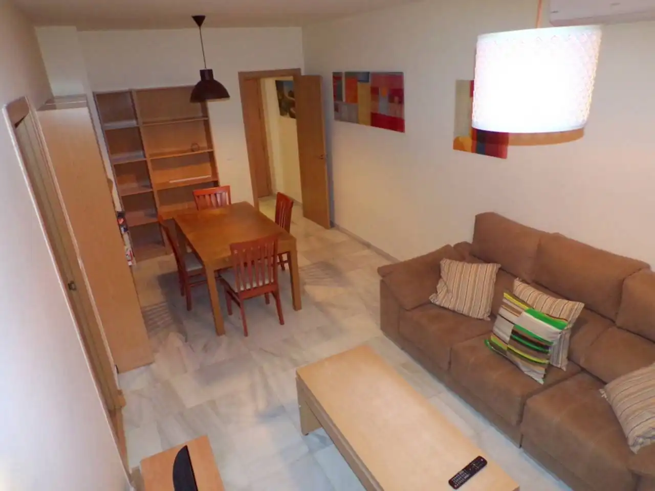 Sala de estar de Piso de alquiler en Jerez de la Frontera con Aire acondicionado, Terraza y Amueblado