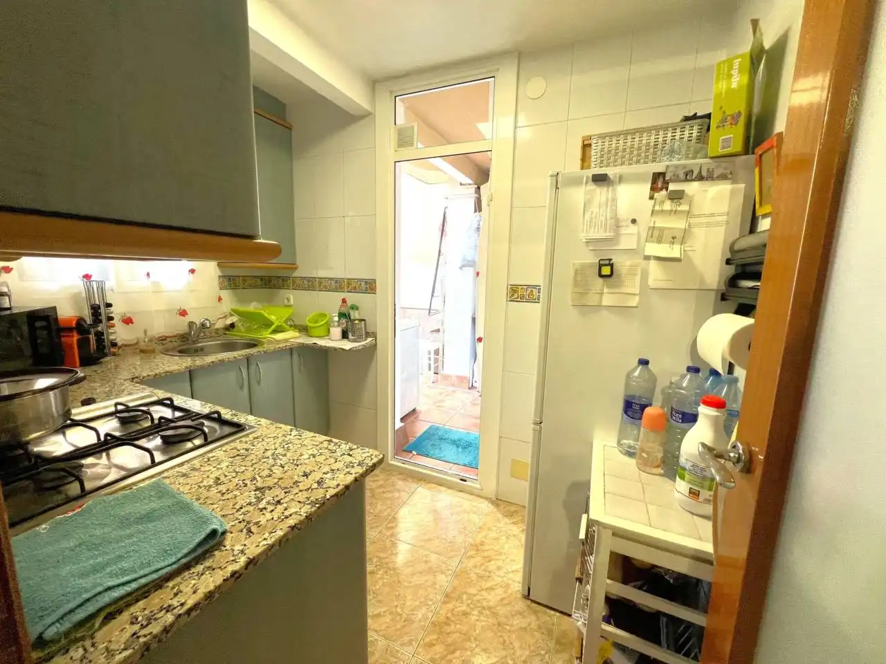 Cuina de Pis en venda en Mataró amb Aire condicionat, Calefacció i Jardí privat