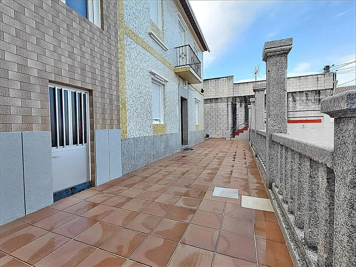 Vista exterior de Casa o chalet en venta en A Illa de Arousa  con Calefacción, Terraza y Trastero