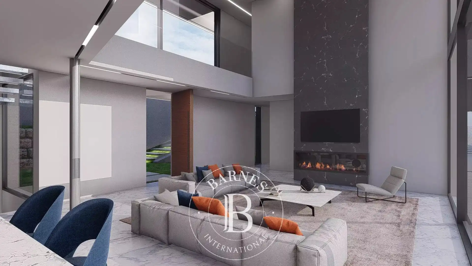 Sala de estar de Casa o chalet en venta en Mataró con Aire acondicionado, Calefacción y Jardín privado