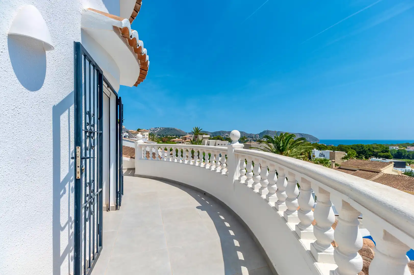 Terrasse von Haus oder Chalet zum Verkauf in Moraira